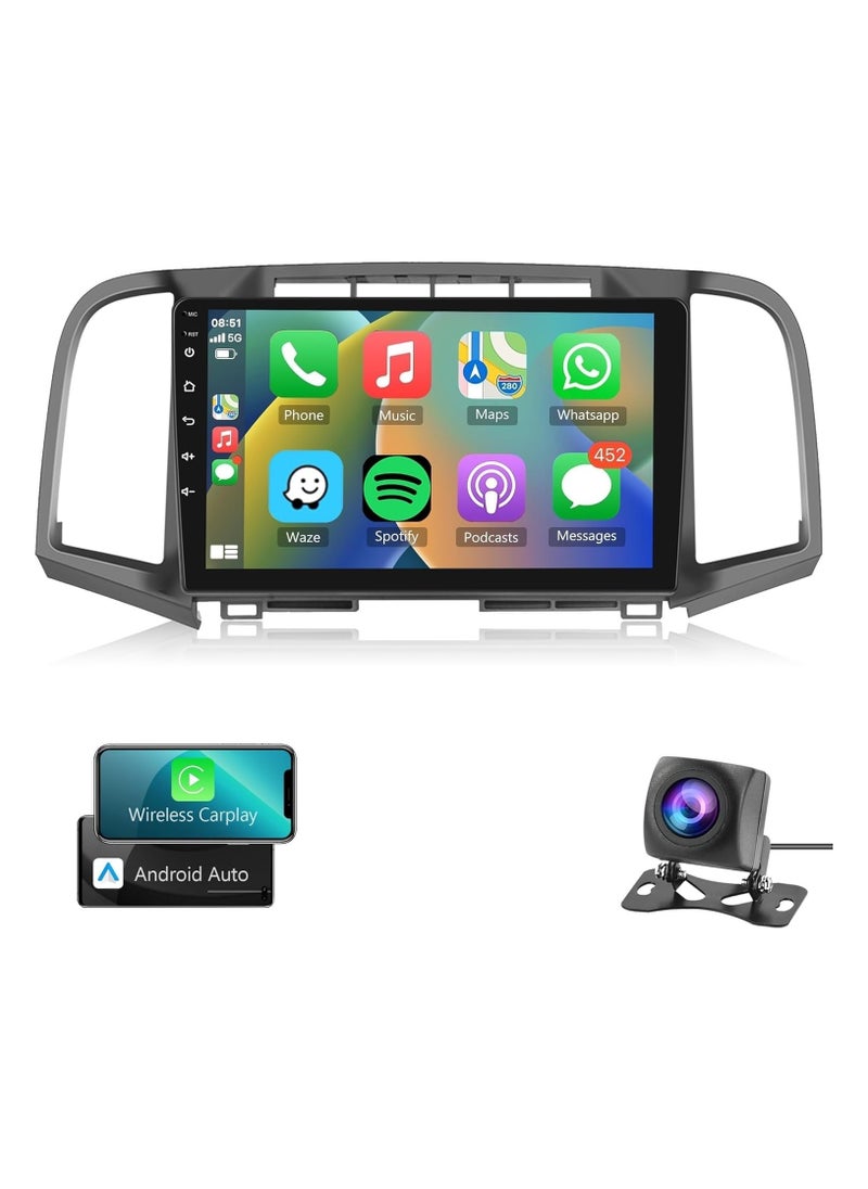 SHEZA STAR Android Car Stereo for Toyota Venza 2009 2010 2011 2012 2013 2014 2015 2016 2GB RAM 32GB ROM 9 Inch Support Apple Carplay, MirrorLink WiFi BT, IPS Touch Screen with AHD Camera Included  - Image 1