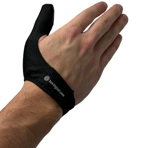 bowlingball.com Thumb Saver Bowling Protector - Right Handed Thumb Guard for Skin Protection & Consistent Release - Durable, Comfortable Bowling Accessory, One Size Fits Most - Image 1
