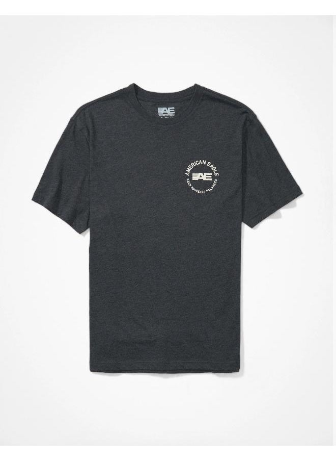 امريكان ايجل Graphic Crew Neck T-Shirt  - Image 3