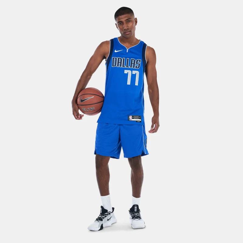 Nike Blue Men's Dallas Mavericks Icon Edition Dri-FIT NBA Swingman Jersey - 2022/23 for Men | Best Price UAE