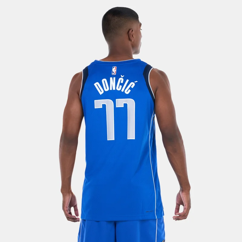 Nike Blue Men's Dallas Mavericks Icon Edition Dri-FIT NBA Swingman Jersey - 2022/23 for Men | Best Price UAE