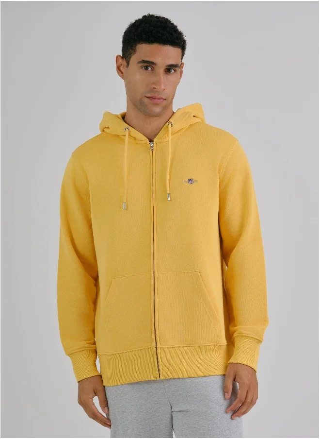 GANT Gant Regular Fit Shield Full Zip Hoodie