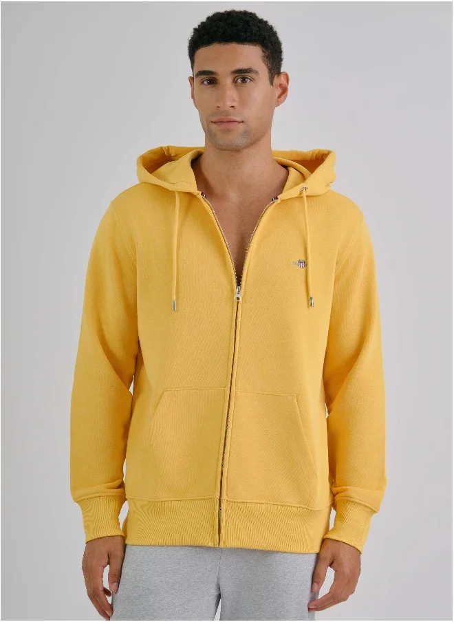 GANT Gant Regular Fit Shield Full Zip Hoodie