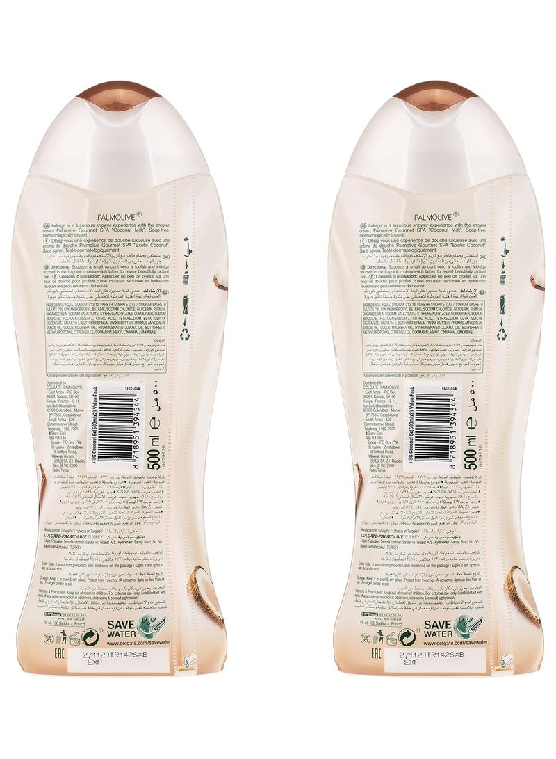 Palmolive Shower Gel Gourmet Coconut - Image 2