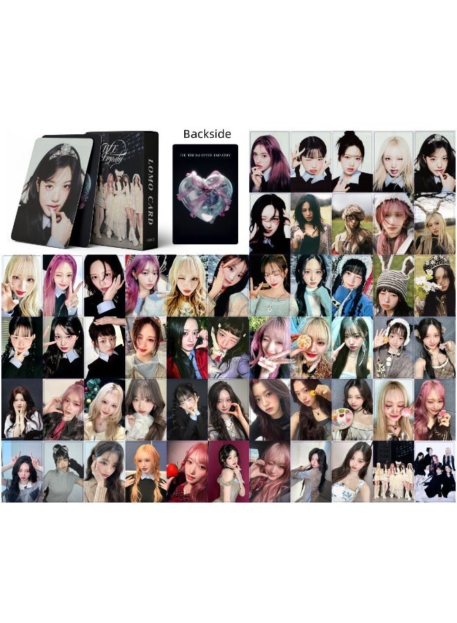 NIBEMINENT 55 Pcs Kpop IVE EMPATHY Lomo Cards Card For Fans Collection Gifts - Image 2