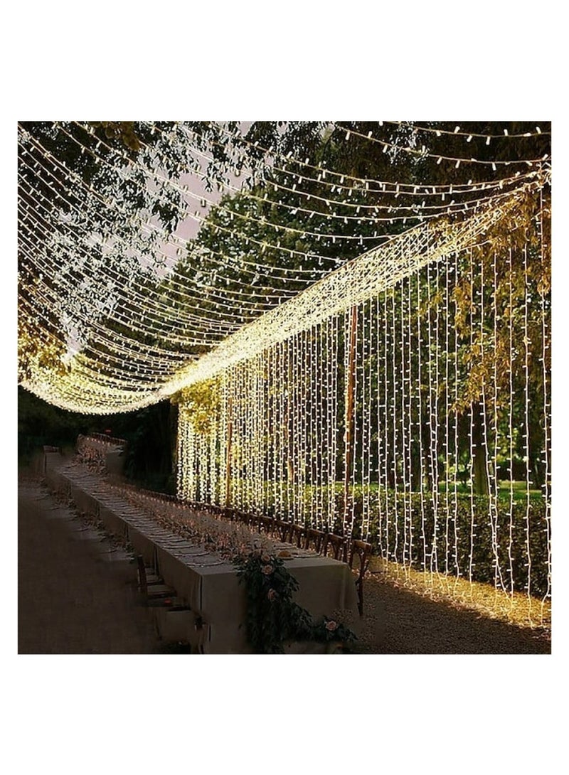 ماركة غير محددة حبل زينة 50 متر شمسي 400 لمبة LED  - Image 1