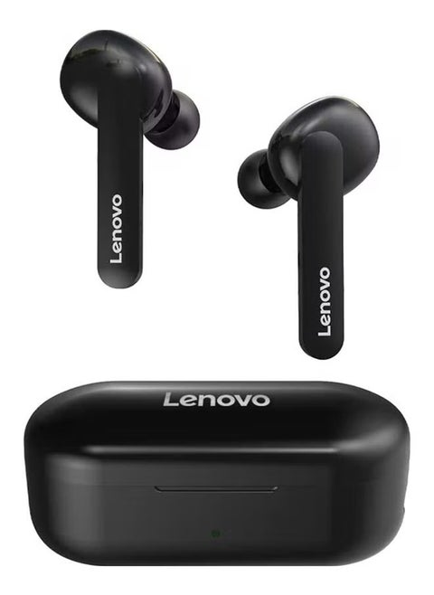 HT28 TWS True Wireless Stereo Bluetooth Earbuds Sweatproof Touch Control With Mic Black