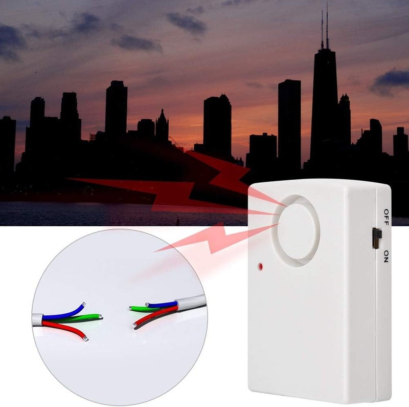 klarako Power Failure Detector, Automatic Power Failure Alarm, Led High-decibel Alarm, Wire Anti-theft Detector, Suitable For Home, Factory, Power Station - Image 1