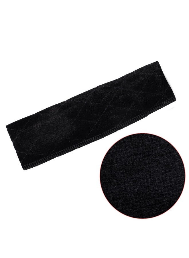 MapofBeauty MapofBeauty 2 Pack Adjustable Velvet Wig Grip Wig Band No Slip Head Hair Bands Flexible Headband (Black)  - Image 5