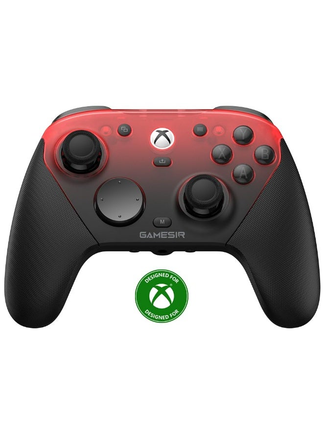 جيم سير وحدة تحكم GameSir G7 Pro سلكية لأجهزة Xbox Series X|S و Xbox One، ووحدة تحكم لاسلكية لأجهزة الكمبيوتر الشخصية وأجهزة Android مزودة بعصي TMR، ومحفزات تناظرية تعمل بتقنية Hall Effect، ومعدل استجابة 1000 هرتز، ومقبس صوت 3.5 ملم - أسود - Image 1