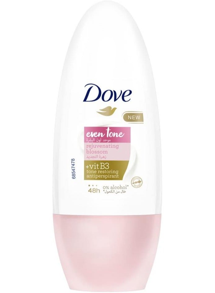 دوف مزيل العرق Even Tone المضاد للتعرق، مجدد للبشرة، لمدة 48 ساعة و50 دقيقة - Image 1