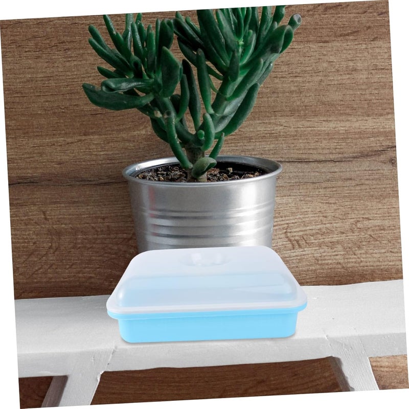 woobles Kitchen Kit with Plant Starters Storage Cat Soilless Hydroponic Seedling Home Mung Microgreens Starting Pot Trays Propagator Lids Planting Grass Germination Sprouter Germinatio - Image 2