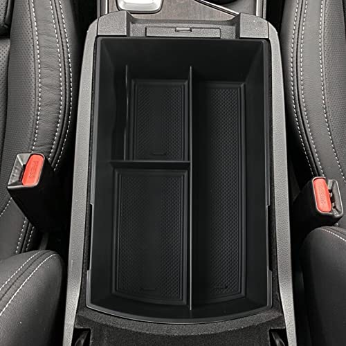 SHAOHAO for 2025 2026 Subaru Ascent Center Console Organizer for 2019-2026 Subaru Ascent Accessories Base/Premium/Onyx Edition/Limited/Onyx Edition Limited/Touring Double Space Armrest Insert Tray - Image 1