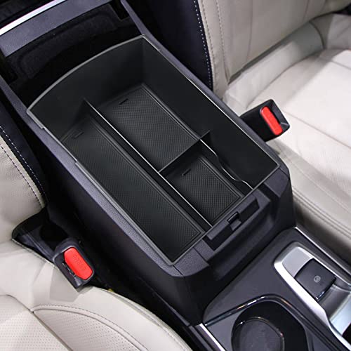 SHAOHAO for 2025 2026 Subaru Ascent Center Console Organizer for 2019-2026 Subaru Ascent Accessories Base/Premium/Onyx Edition/Limited/Onyx Edition Limited/Touring Double Space Armrest Insert Tray - Image 2