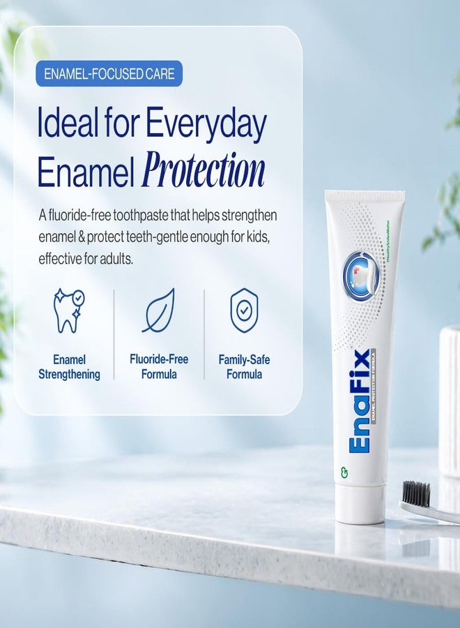 Enafix Anti-cavity, Enamel Remineralization (70g x 1 Oral Care Toothpaste and SHYNM Shield against hypersensitivity SLS free Parabens free Vegan friendly (100g x 1 Toothpaste (combo pack - Image 4