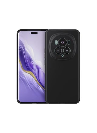 متوافق مع جراب Honor Magic6 Pro، جراب هاتف سيليكون مقاوم للصدمات مع [بطانة ناعمة من الألياف الدقيقة المضادة للخدش] لهاتف Honor Magic 6 Pro 5G 2024 (أسود) - pzsku/Z462C452E7D0605C5DF0BZ/45/1747777837/9a665b59-3b89-4ece-ac00-d5e60a2d7516