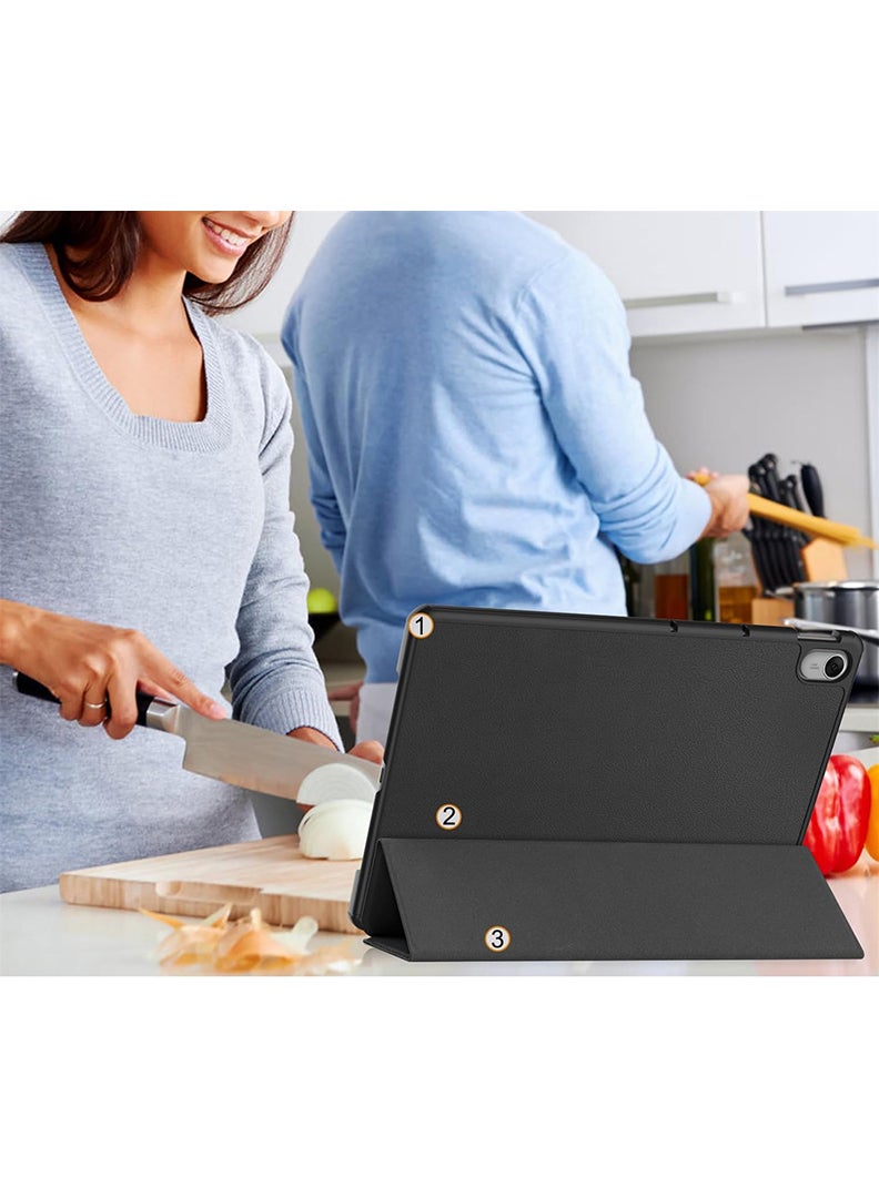 Theodor حافظة واقية قابلة للطي لهواوي ميت باد 11.5 2023 مع حامل ثلاثي الطيات وغطاء مضاد للصدمات لفتاة حزينة - Image 5