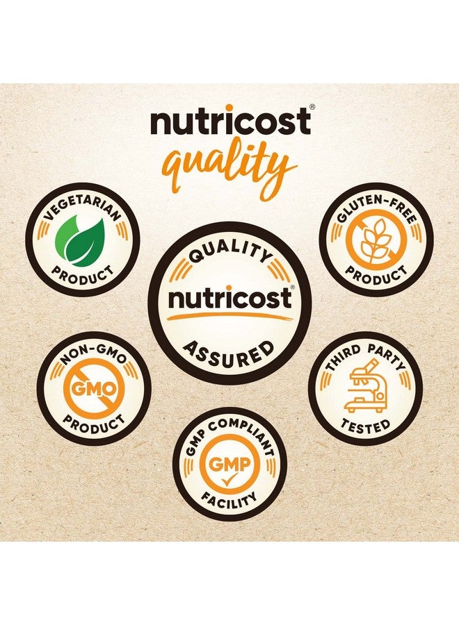 Nutricost Fiber Capsules with Prebiotic Fiber Supplement 300 Capsules - Made with Organic Psyllium Husk & Organic Jerusalem Artichoke, 60 Servings, Gluten Free, 3 G Per Serving - Image 3