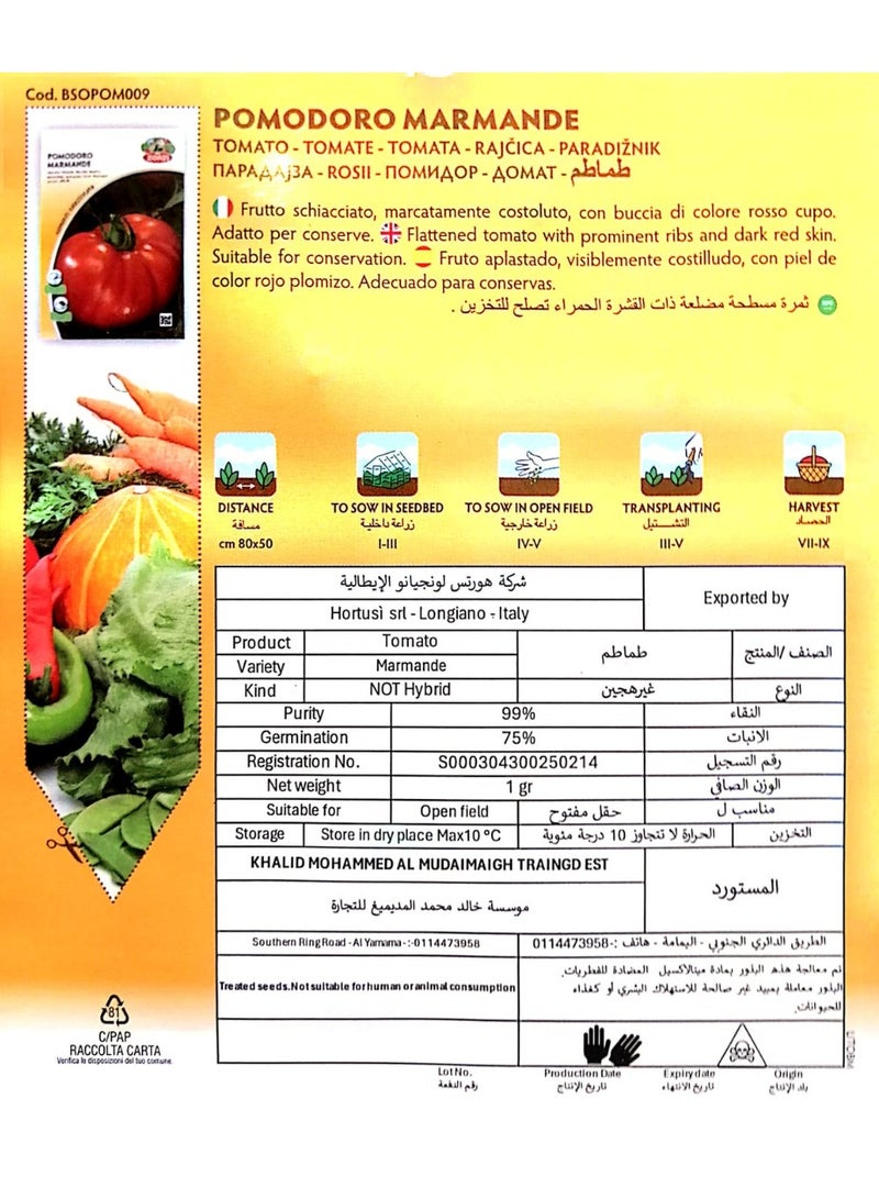 ZORZI Tomato Seeds - Image 2