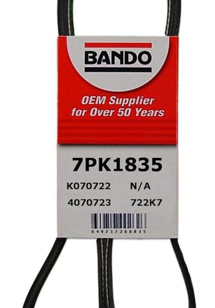 Bando USA حزام سير باندو USA 7PK1835 بولي-V - Image 1