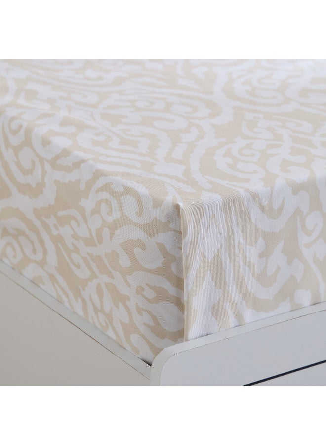 Home Box Matrix Essen 2-Piece Flat Sheet Set - Beige - Image 5