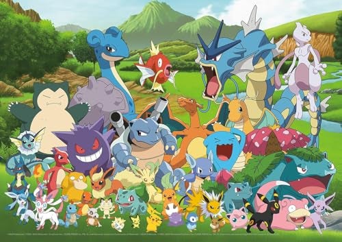 Buffalo Games Silver Select Pokemon Favorites Group 500 Piece Jigsaw Puzzle for Adults Challenging Puzzle Perfect for Game Nights Finished Size is 2125 x 1500 - Image 5