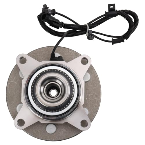 TRQ Front Driver Side Passenger Side Wheel Bearing & Hub Assembly 4WD with ABS Sensor Compatible with 2015-2017 Ford Expedition Lincoln Navigator - Image 5