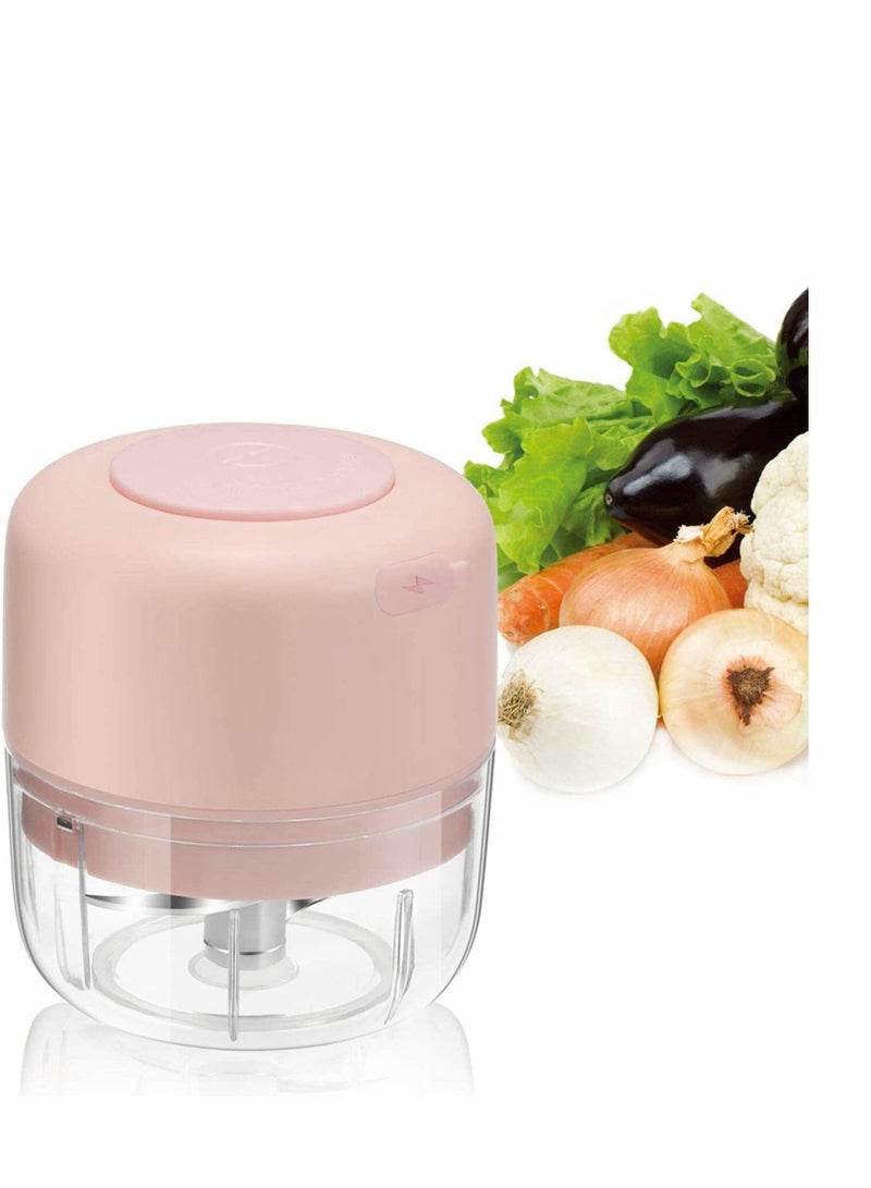 شو وو Lakobos Wireless Electric Mini Food Choppers, Garlic Chopper, Small Processor For Veggie, Dicing, Mincing & Puree, Fruit Salad,... - Image 1