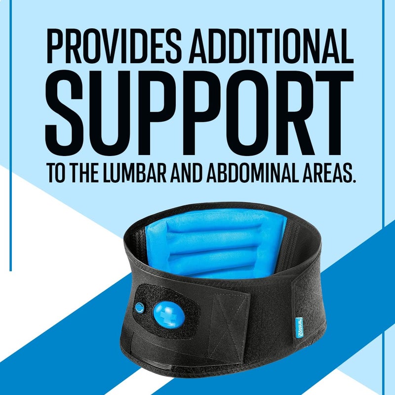 Ossur ssur Formfit Back Support Air  Advanced Lumbar Brace for Pain Relief Posture Correction and Spinal Health with Air Cushion Comfort Small - Image 5