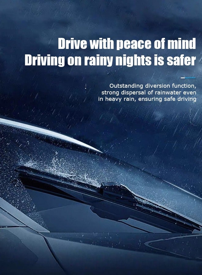 Generic Wiper, suitable for Tesla Model Y 2021-2024 model, seamless fit, silent wiper, wiper blade.  - Image 4