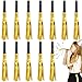 Twavang 12 Pcs Glitter Noise Makers Metallic Fringed Party Blower for Adults Birthday Graduation New Years Party Favors Supplies Gold - Image 2