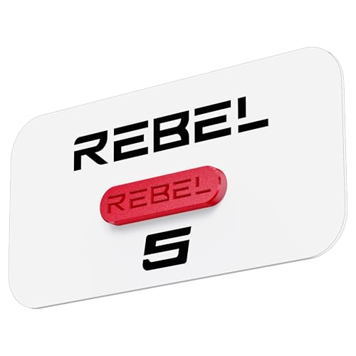REBEL GEN6/GEN5 Metal Components Upgrade Kit [CNC Aluminum Full Set] Lens Ring, Complete Buttons & Logo Pack for iPhone 16 Pro Max/16 Pro/15 Pro Max/15 Pro/14 Pro Max FLEX/GEN-6/GEN-5 Cases (Red) - Image 4
