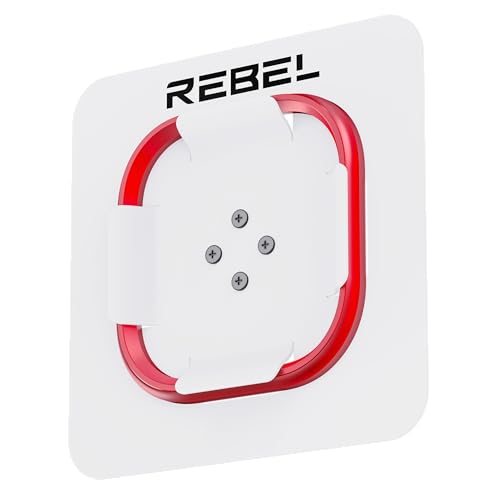 REBEL GEN6/GEN5 Metal Components Upgrade Kit [CNC Aluminum Full Set] Lens Ring, Complete Buttons & Logo Pack for iPhone 16 Pro Max/16 Pro/15 Pro Max/15 Pro/14 Pro Max FLEX/GEN-6/GEN-5 Cases (Red) - Image 2