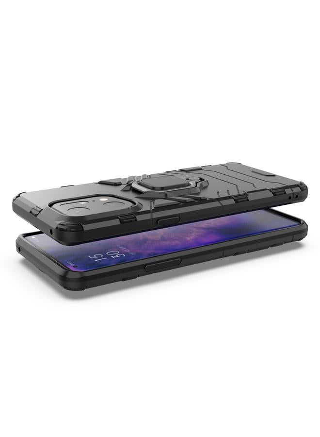 S-TOP Case For OPPO Find X5 Pro Magnetic Ring Holder PC + TPU Phone Case - Image 5