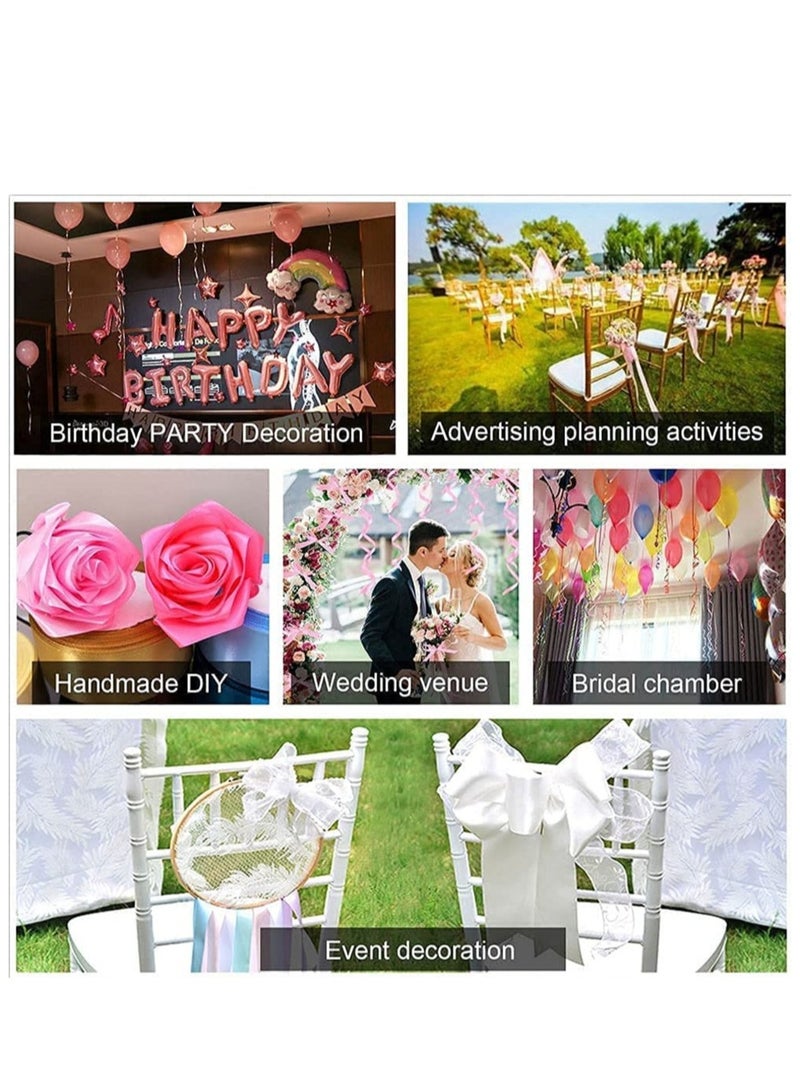 MARKQ Golden Yellow Satin Ribbon, 38mm x 25yd Fabric Polyester Ribbon for Gift Wrapping, Party Favors, Wedding Decorations, Bow Making, Bouquets, Sewing Projects & Craft Supplies - Image 4