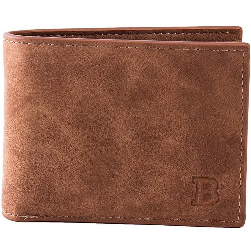 Mens Bifold Slim Wallet Genuine Leather Hint: This link is a US dollar package and is not suitable for domestic use.
