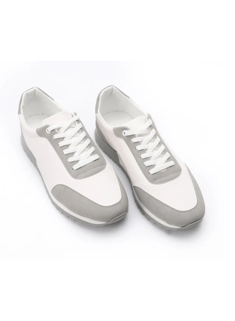 Amza White high sneaker for every day use - Image 1