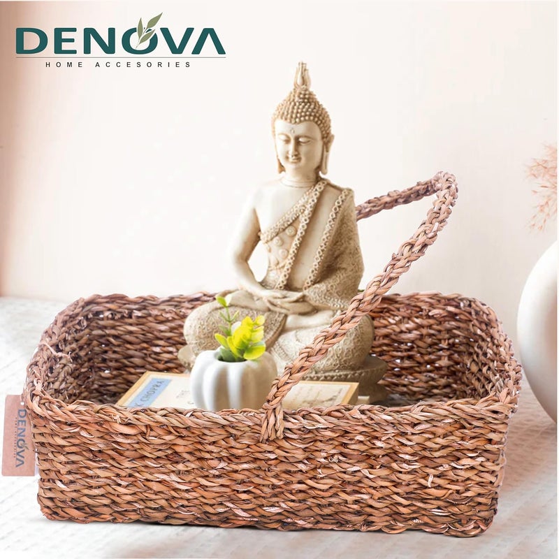 DENOVA Seagrass basket set Rectangle - Image 2