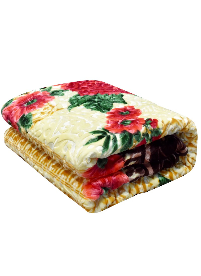 STARLIFE Double Ply Premium Korea Quality Blanket Made by 100% Polyester SPUN YARN Obtained from Virgin Polyester Which is Suitable for winter and Rainy Season 220*240CM 10LBS  - Image 2