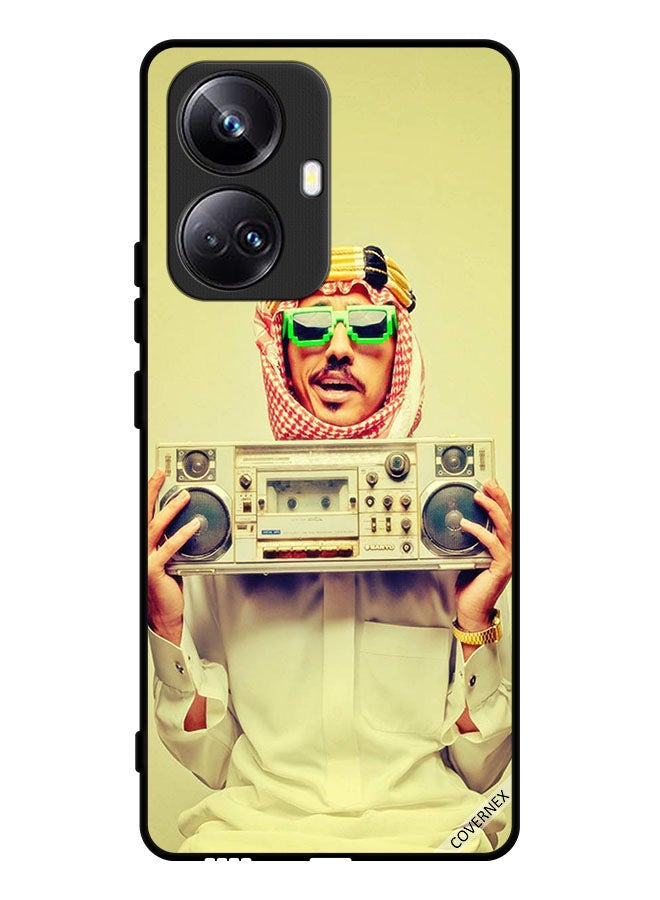 Covernex Protective Case Cover For Realme 10 Pro Plus Holding Vintage Music Device - Image 1