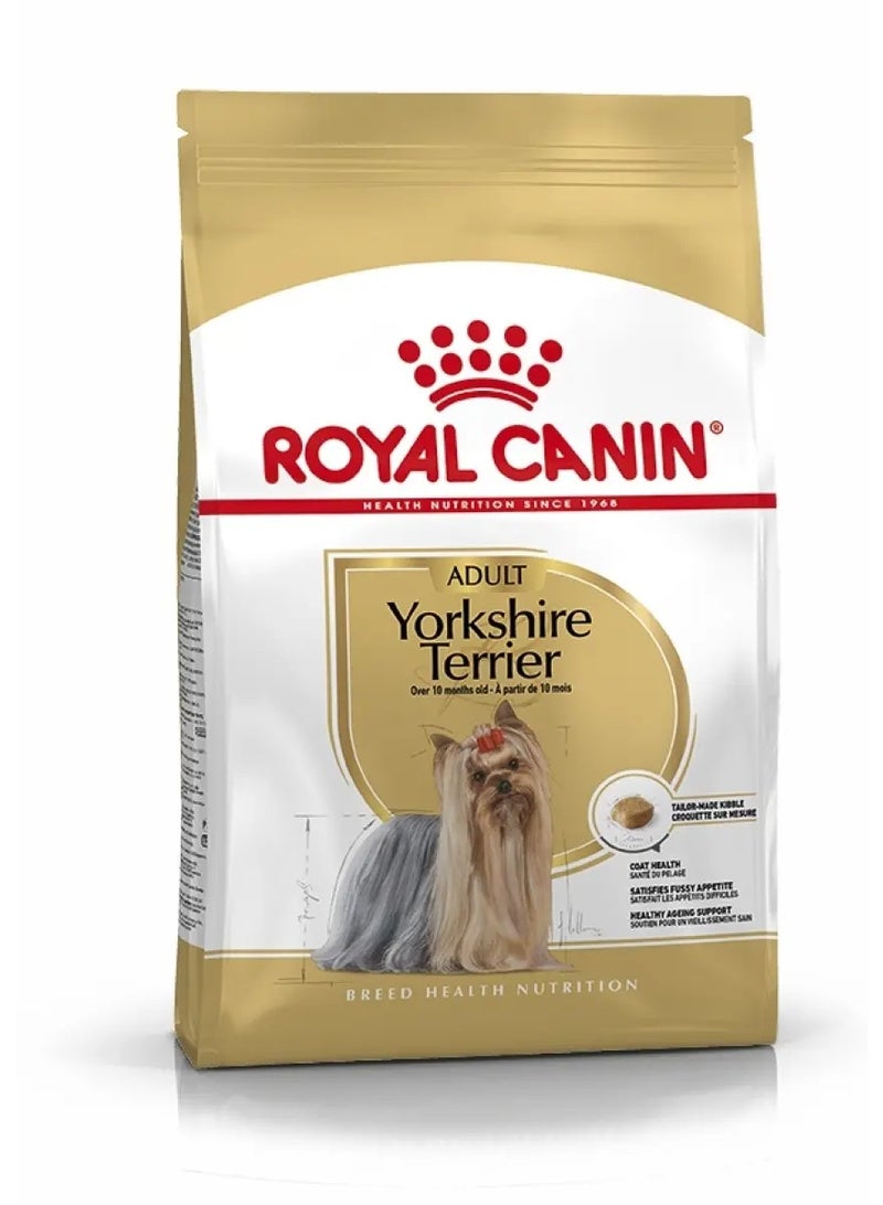Royal Canin Breed Health Nutrition Yorkshire Terrier Adult Dry Food Bag 1.5 KG - Image 1