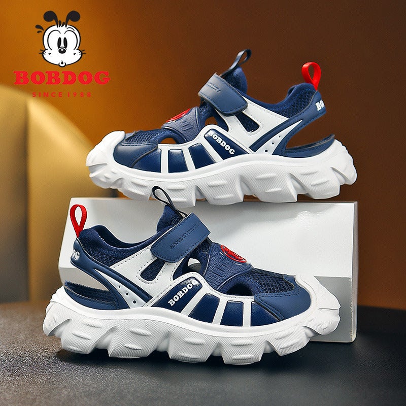 Babudou Boys' Sandals 2025 Lightweight Closed-Toe Sandals For Older Girls, Fashionable Casual Beach Shoes - Image 3