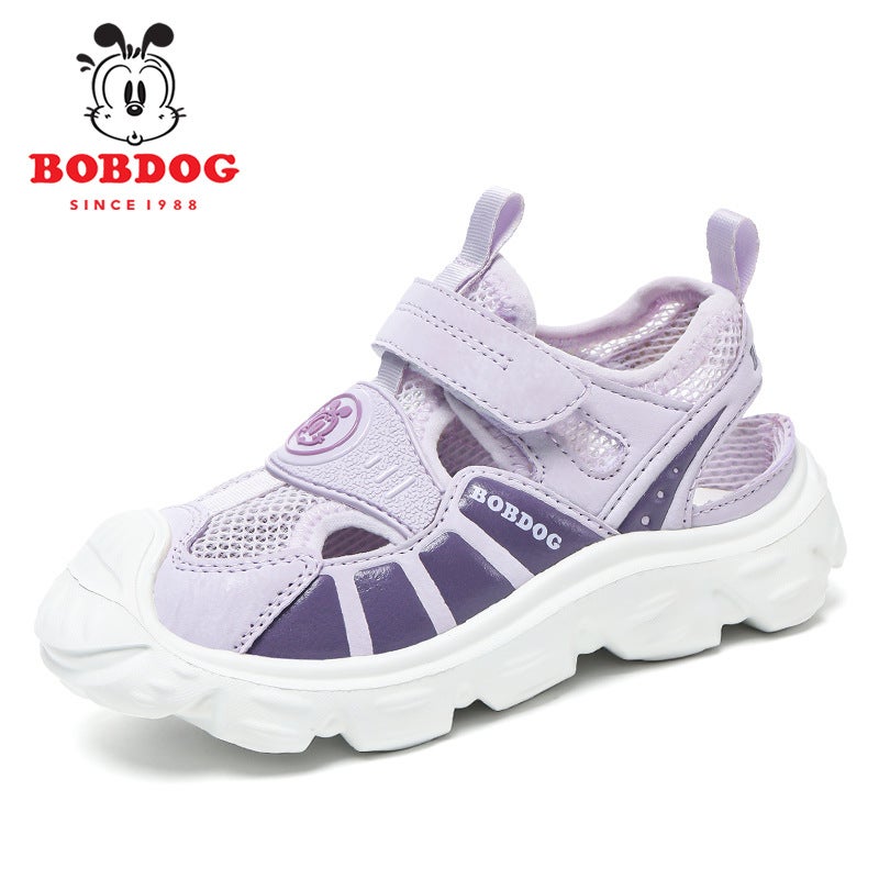 Babudou Boys' Sandals 2025 Lightweight Closed-Toe Sandals For Older Girls, Fashionable Casual Beach Shoes - Image 1