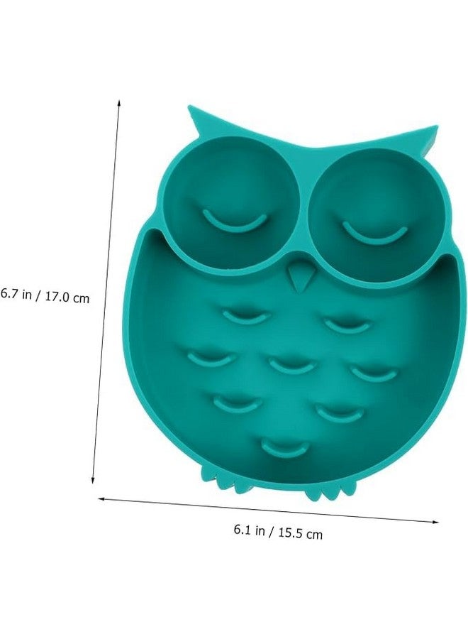 بت وعاء طعام بطيء على شكل بومة بلون عشوائي، وعاء طعام وماء بلاستيكي مضاد للاختناق للحيوانات الأليفة، حوض تغذية بطيء للحيوانات الأليفة، وعاء طعام - Image 2