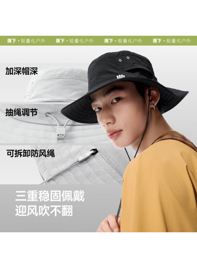 Beneunder Sun Hat Men's Fishing Hat Sun Hat Fishing Hat Sun Hat Mountaineering Hat Water Repellent Ts730 Black - Image 1