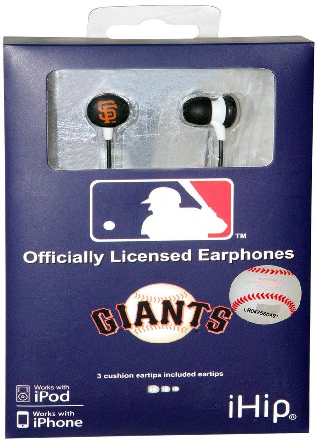 iHip Discovery MLB San Francisco Giants Ear Phones - Image 4
