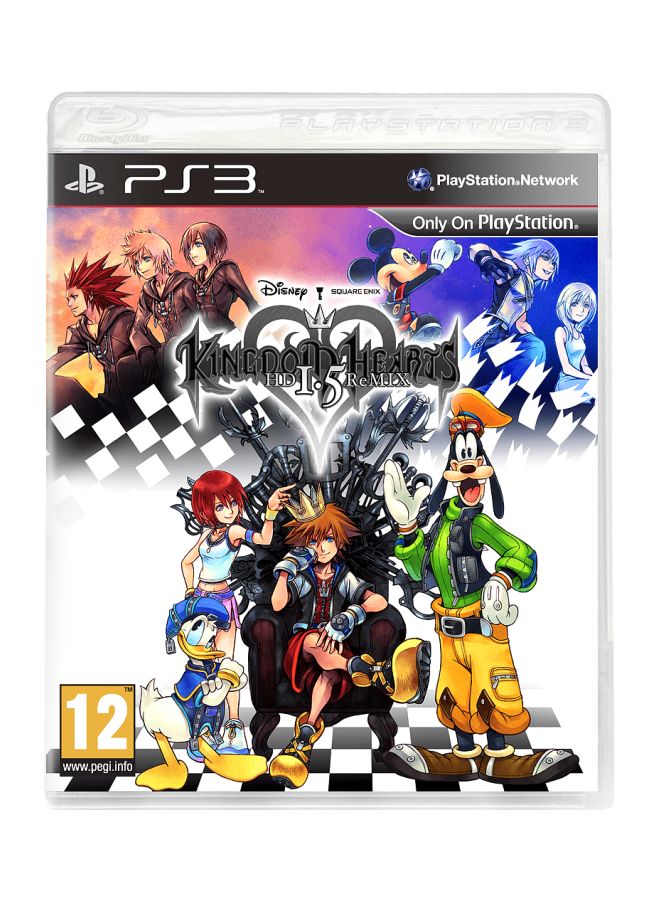 Square Enix Kingdom Hearts 1.5 HD Remix (Intl Version) - Role Playing - playstation_3_ps3 - Image 1