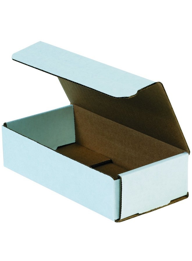 Aviditi White Corrugated Cardboard Mailing Boxes, 9" X 4" X 2", Pack Of 50, Crush-Proof, For Shipping, Mailing And Storing - Image 1