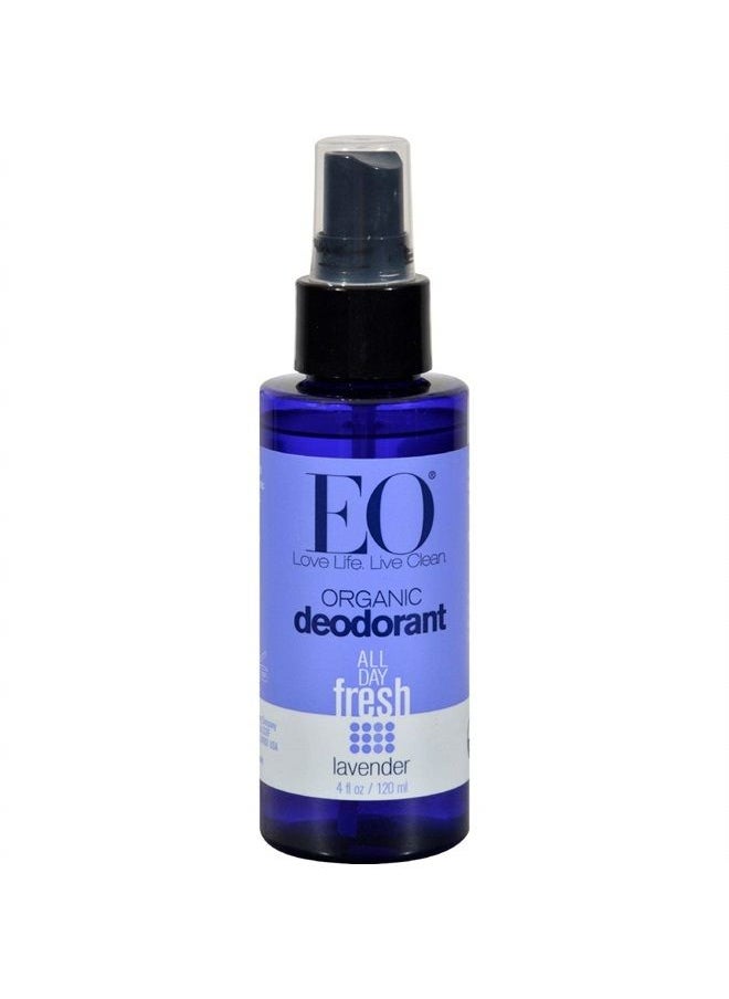 EO Organic Deodorant Spray, Lavender, 4 oz  - Image 1