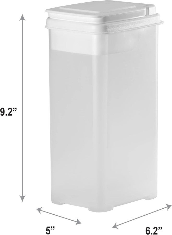 Buddeez Pet Treat Container for Dogs and Cats - 3.5 Quart Flip Top Storage Bin - Bites And Bones Design - Airtight Food Holder - Image 2